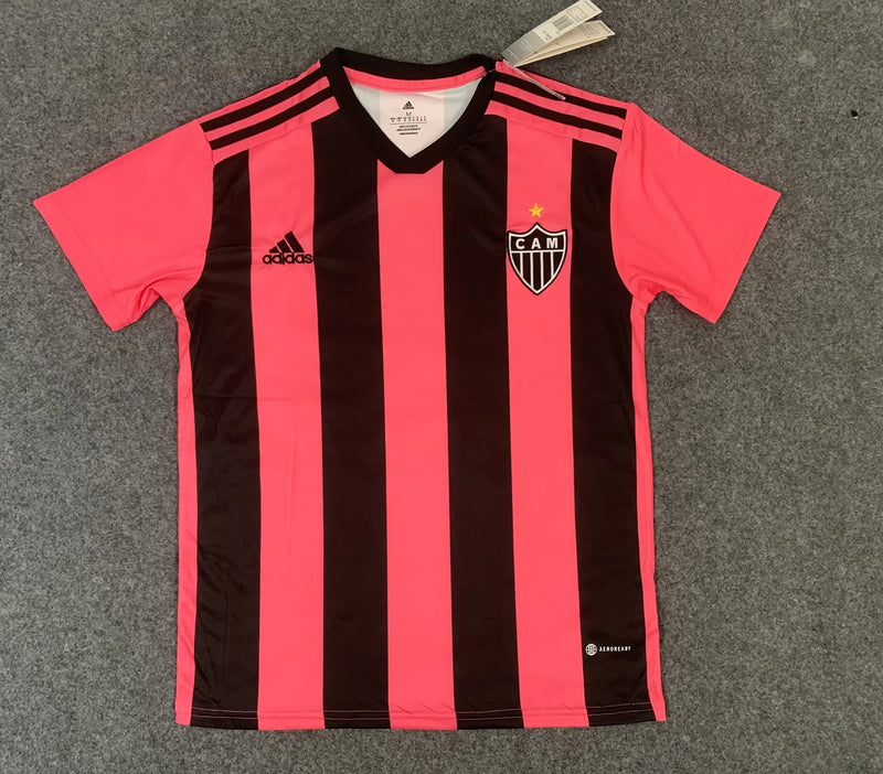 Camisola Atlético Mineiro Outubro Rosa 22/23 - Rosa