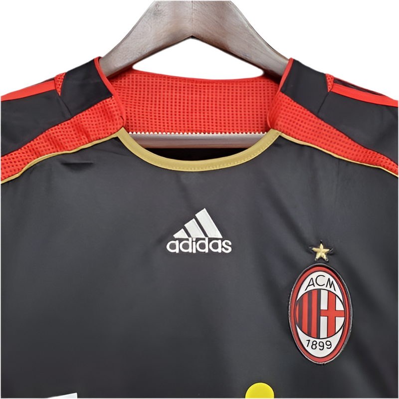 Camisola AC Milan Retrô - 2006 Preta