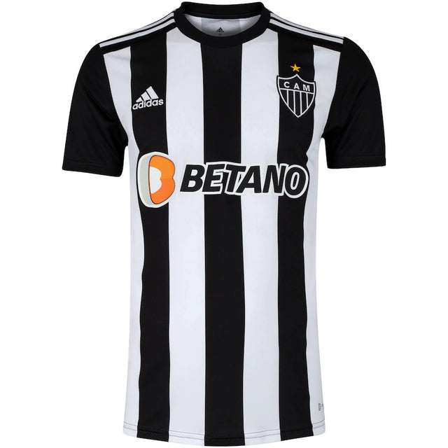 Camisola Atlético Mineiro I 22/23 - Preto e Branca