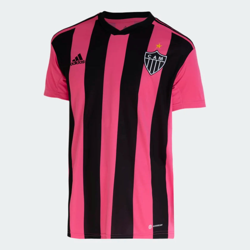 Camisola Atlético Mineiro Outubro Rosa 22/23 - Rosa