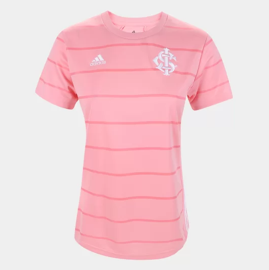 Camisola Feminina Internacional Outubro Rosa 21/22 - Rosa