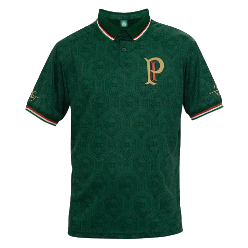 Camisola Polo Palmeiras [Abel Ferreira] 23/24 - Verde