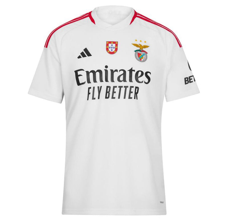 Camisola Benfica III Patch Brasão Portugal 23/24 - Branco