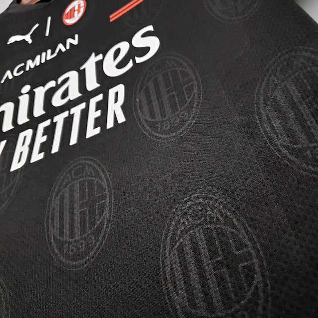 Camisola AC Milan 21/22 - Preto