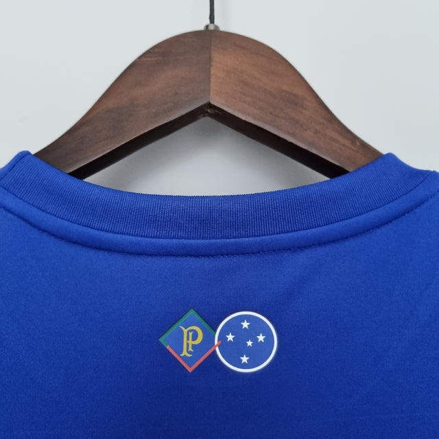 Camisola Feminina Cruzeiro I 22/23 - Azul