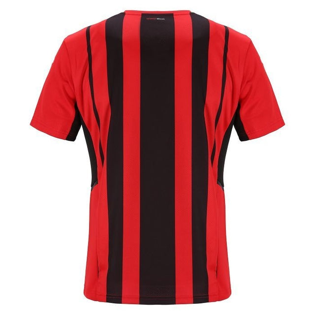 Camisola AC Milan I 21/22 - Preto e Vermelho