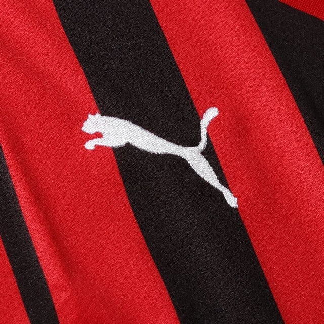 Camisola AC Milan I 21/22 - Preto e Vermelho