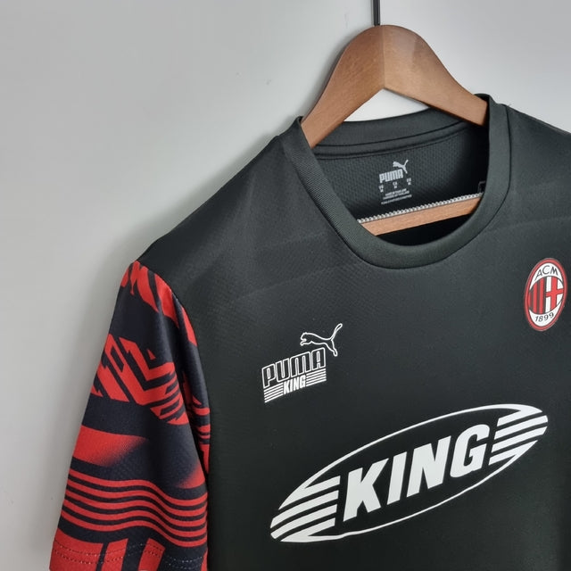 Camisola AC Milan Heritage 21/22 King - Preto