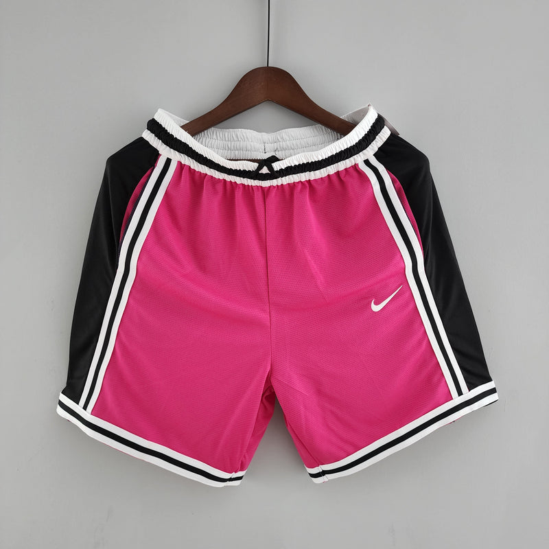 Shorts Miami Heat Pink Black NBA